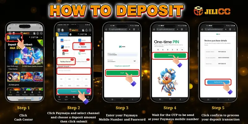 How to Deposit